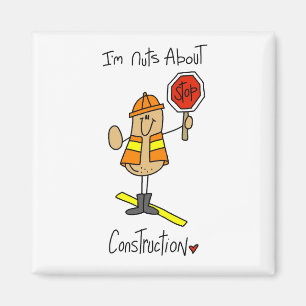 Íman Camisetas e Presentes de Construção Nuts