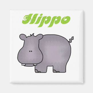 Íman Camisetas e presentes de Hippopotamus