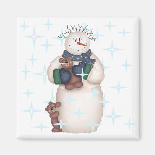 Íman Camisetas e presentes de ursos de neve