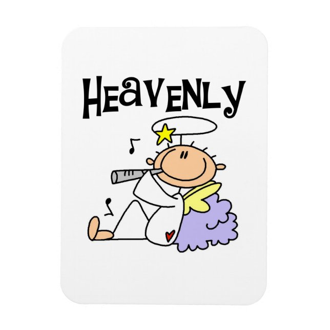 Íman Camisetas e Presentes do Anjo Celestial (Vertical)
