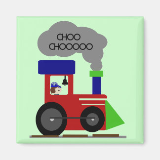 Íman Camisetas e presentes do comboio Choo Choo