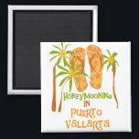 Íman Camisetas e presentes em Puerto Vallarta<br><div class="desc">Se você é um recém-casado cujo lugar de lua de mel de destino é Puerto Vallarta,  você vai adorar as camisetas,  canecas,  cartões,  botões,  capuzes e outros itens para a Lua de mel Puerto Vallarta!</div>