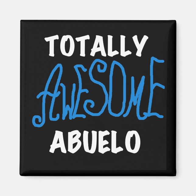 Íman Camisetas e presentes incríveis do Abuelo (Frente)