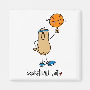 Íman Camisetas e Presentes para Fã de Basquete