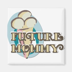 Íman Camisetas e presentes para futuras Mamães do sorve