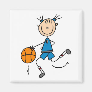 Íman Camisetas e Presentes para Jogadoras de Basquete F