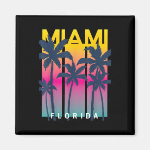 Íman Camisetas Gráficas De Design legal De Miami Flórid