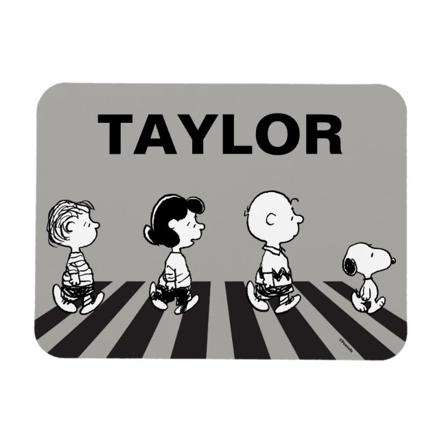 Íman Camisetas Rock | Caminho de Grupo | Adicione seu n (Horizontal)