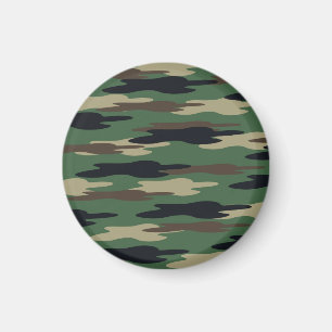 Íman Camo abstrato
