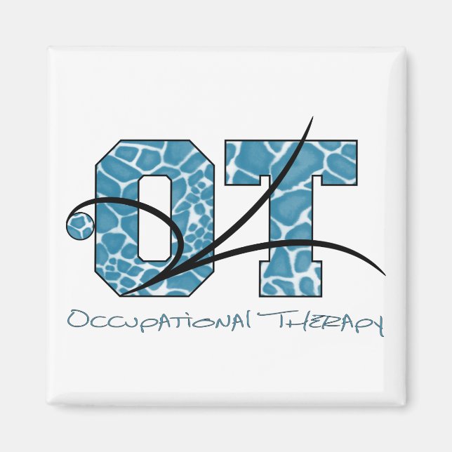 Íman Camo Azul com rolagem (Frente)