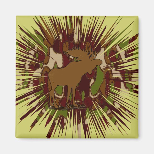 Íman Camo de Quebra-Mães Camuflagem de Camuflagem (Frente)