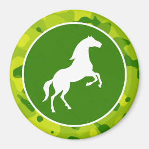 Íman Camo Verde da Apple; Cavalo, Equestre