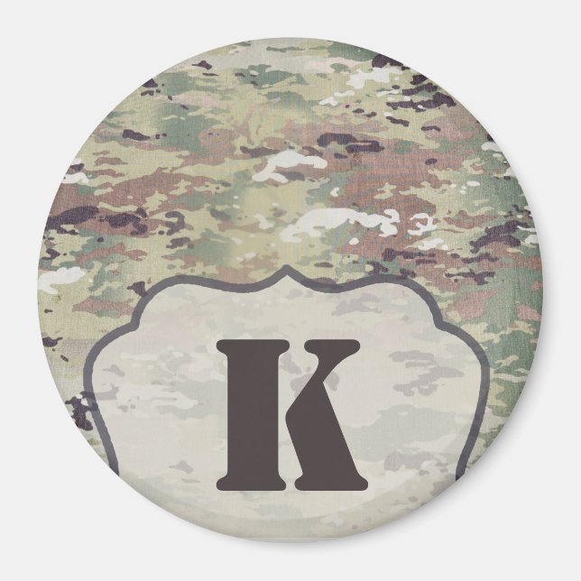 Íman Camoflag Uniforme OCP Camo do Exército de Magnetos (Frente)