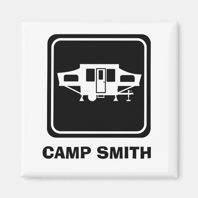 Íman Camp Smith Camper Magnet (Frente)