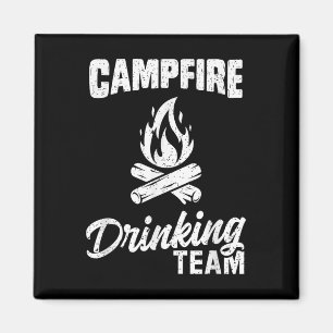 Íman Campanha de Campanha do Camarão Bebendo T Camisa L