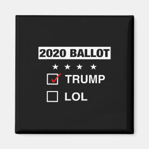Íman Campanha Eleitor Lote Engraçado Pró Trump Republic
