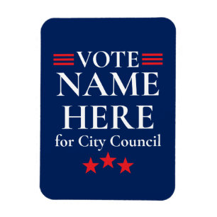 Íman Campanha Eleitoral Personalizada