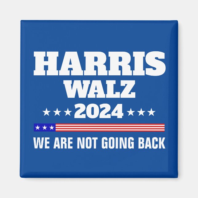 Íman Campanha Harris Walz 2024 (Frente)