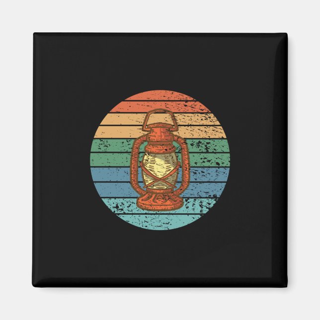 Íman Campanha - Lanterna de Acampamento (Frente)