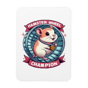 Íman Campeão da Roda de Hamster