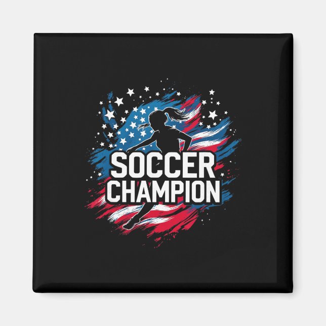 Íman Campeão de Futebol _1  (Frente)