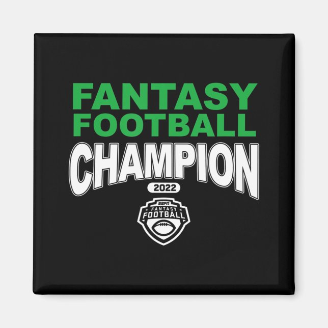 Íman Campeão de Futebol Fantasy Vinte e Dois (Frente)