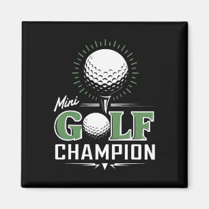Íman Campeão de Golfe de Campo Minigolfe Engraçado Golf
