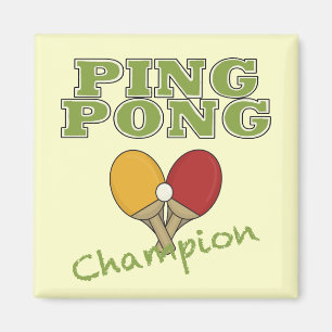 Íman Campeão de Pong do sibilo
