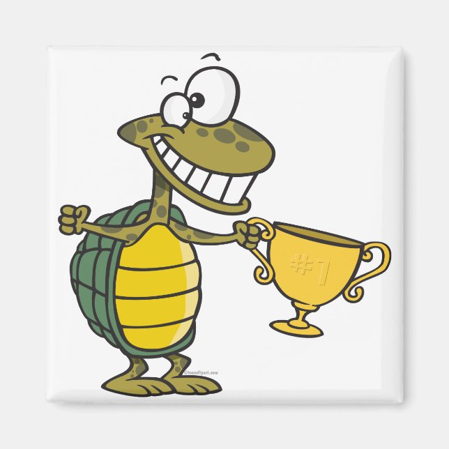 Íman campeão de tartaruga de tartaruga (Frente)