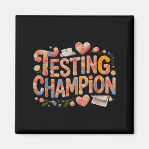 Íman Campeão de testes Kawaii tudo está bem matemática