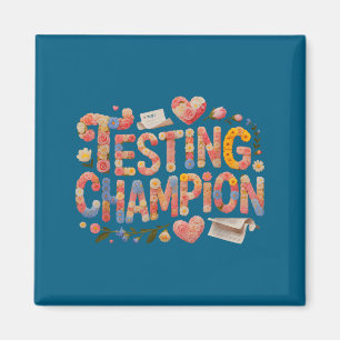 Íman Campeão de testes Kawaii tudo está bem matemática