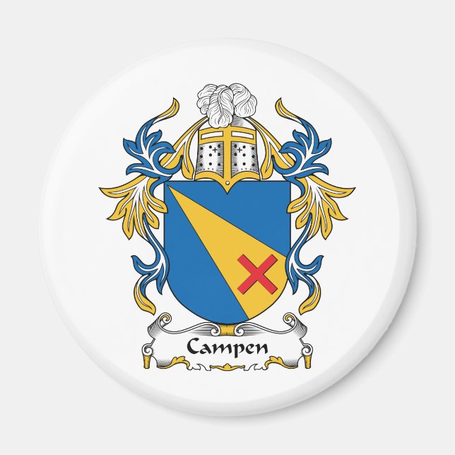 Íman Campen Family Crest (Frente)