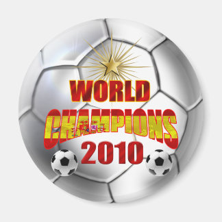 Íman Campeões da espanha do Mundo de 2010