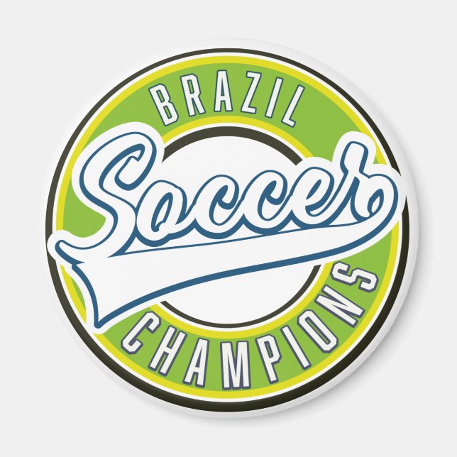 Íman Campeões de Futebol do Brasil (Frente)