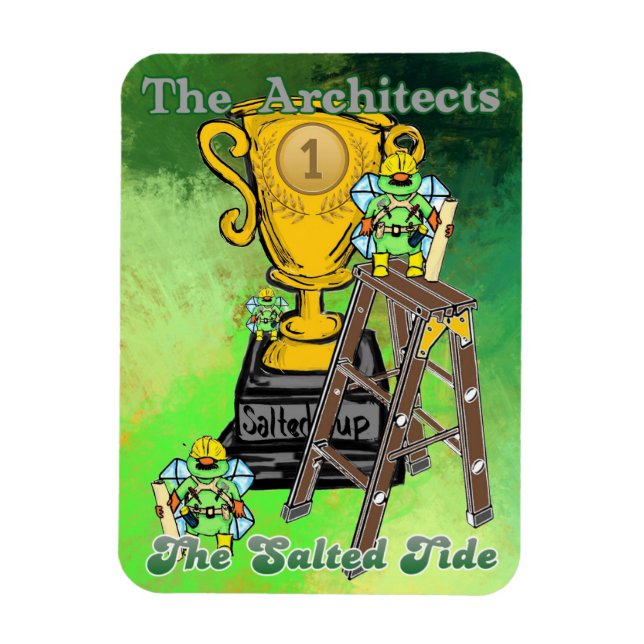 Íman Campeões de Taça Salgada do Arquiteto 2024 - Magne (Vertical)