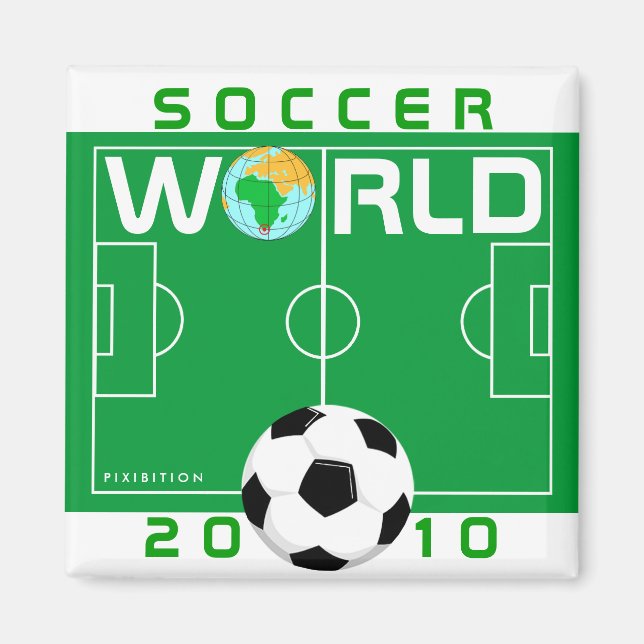 Íman Campeonato do Mundo de Futebol de 2010 (Frente)