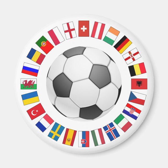 Íman Campeonato Europeu de Futebol de 2016 (Frente)