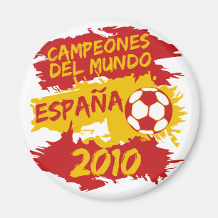 Íman Campeones del Mundo 2010