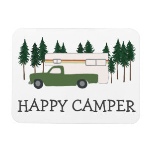 ÍMAN  CAMPER FELIZ, CAMPER, CAMPER, CAMPER, CAMINHAR