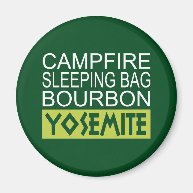Íman Campfire Sleing Bag Bourbon Yosemite (Frente)