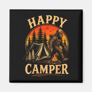 Íman Camping feliz pé grande sasquatch aventura ao ar l