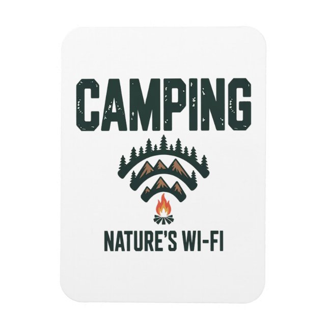 Íman Camping Natures Wifi (Vertical)