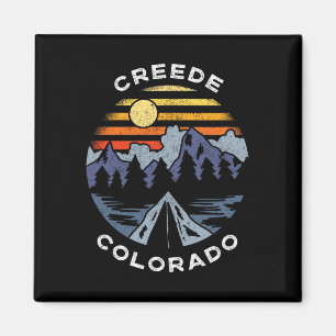 Íman Camping Souveni, Montanhas Creede Colorado