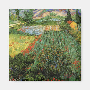 Íman Campo com Papoulas por Vincent van Gogh