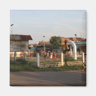 Íman Campo de básquete