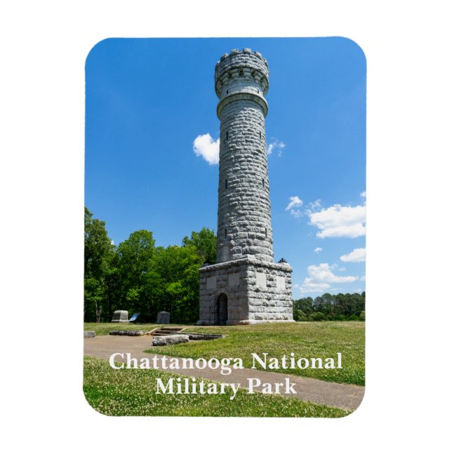Íman Campo de Batalha Nacional de Chattanooga (Vertical)