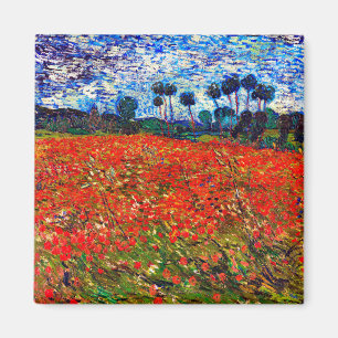 Íman Campo de Flor Vermelho, Van Gogh