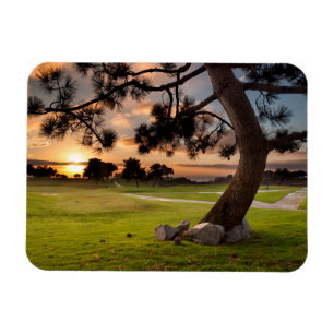 Íman Campo de Golfe Pôr do Sol