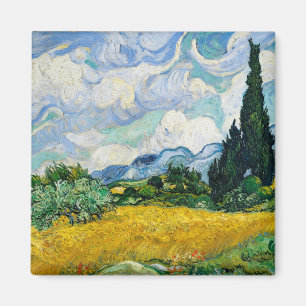 Íman Campo de trigo Van Gogh com CyPrensas. Impressioni