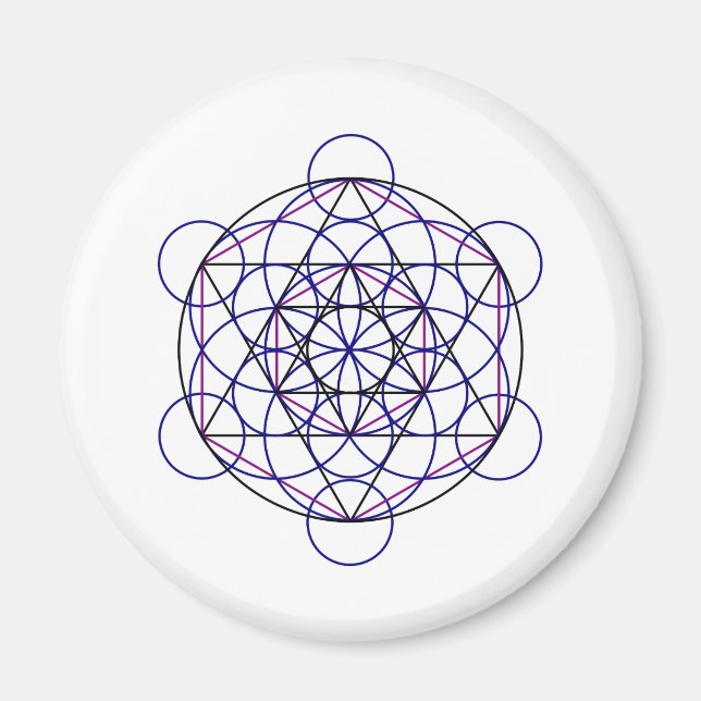 Íman Campo Energético Humano Merkaba das nossas 7 Chakr (Frente)